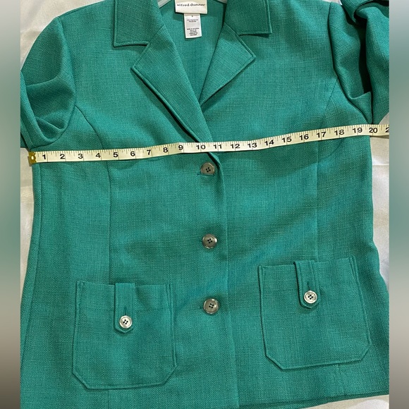 Alfred Dunner Blazer with buttons and front pockets Sz 8 - Picture 5 of 9